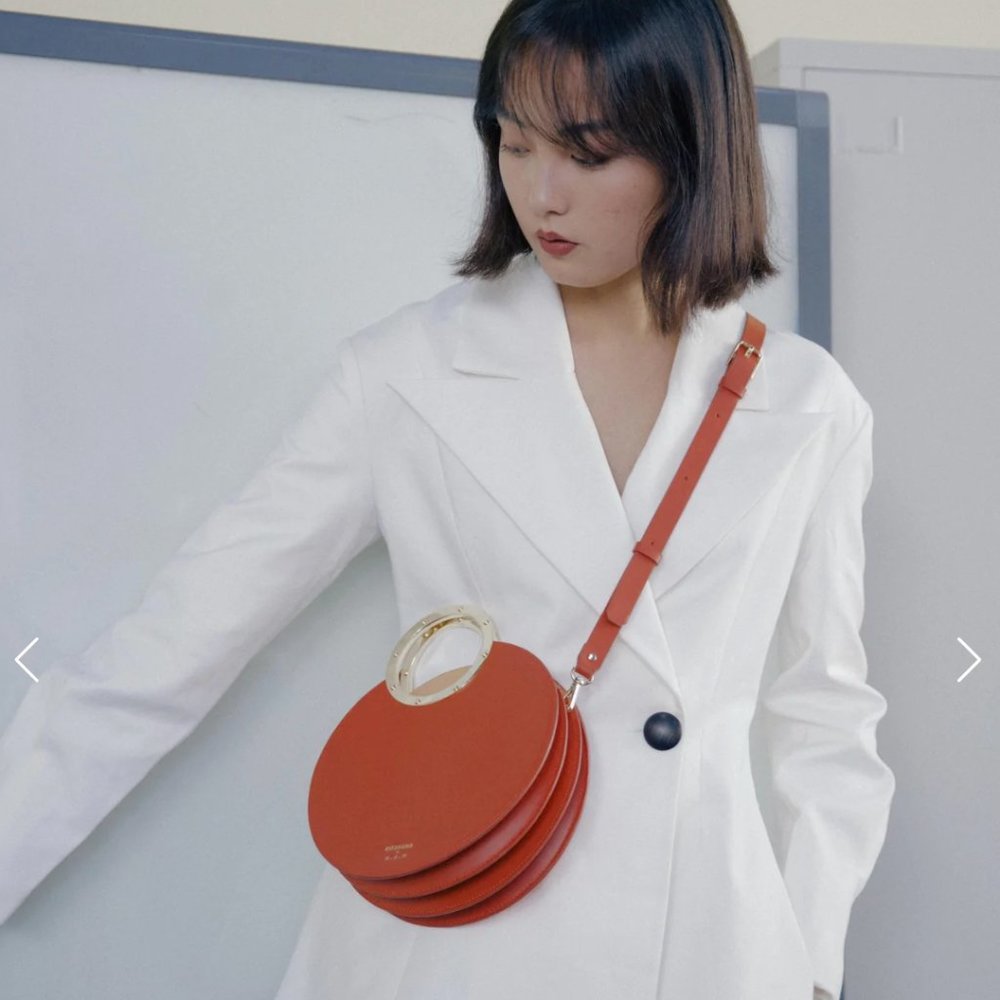 Kitayama | Orange Large Gretel Purse - Picture 2 of 9